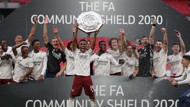 Kalahkan Liverpool, Arsenal Raih Trofi Community Shield