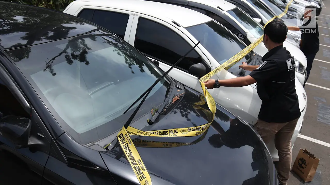 Curi 53 Unit Mobil, Delapan Tersangka Curanmor Dibekuk Polisi