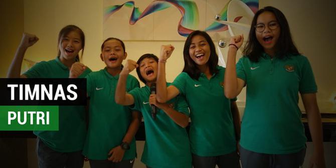 VIDEO: Jangan Lewatkan Laga Timnas Putri Indonesia di Piala AFF U-16 2018