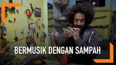 Seorang seniman Mesir bernama Shady Rabab menyulap sampah menjadi alat musik. Idenya tersebut menjadi juara pada kompetisi yang diselenggarakan Badan Lingkungan Hidup PBB