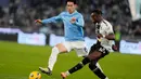 Dua menit berselang, Lazio mendapat keuntungan setelah pemain Udinese, Lautaro Giannetti melakukan kesalahan yang berujung  pada gol bunuh diri. (AP Photo/Andrew Medichini)