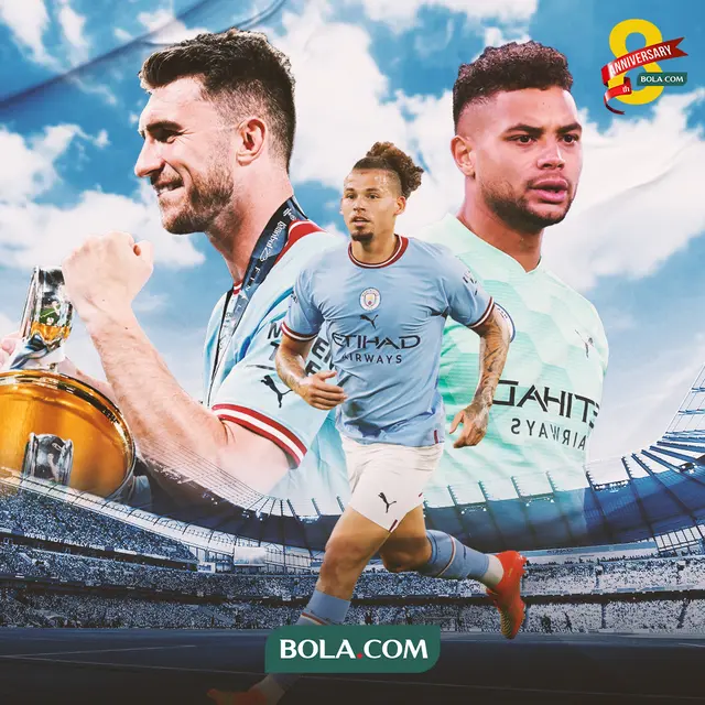 Manchester City - Aymeric Laporte, Kalvin Phillips, Zack Steffen