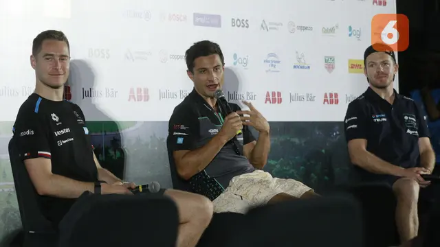 Jumpa Pers Pebalap Formula E Jakarta