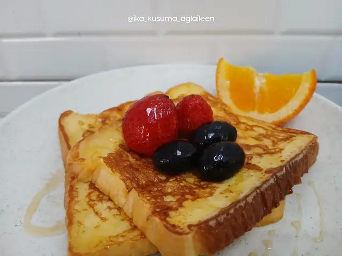 Ilustrasi French Toast Madu