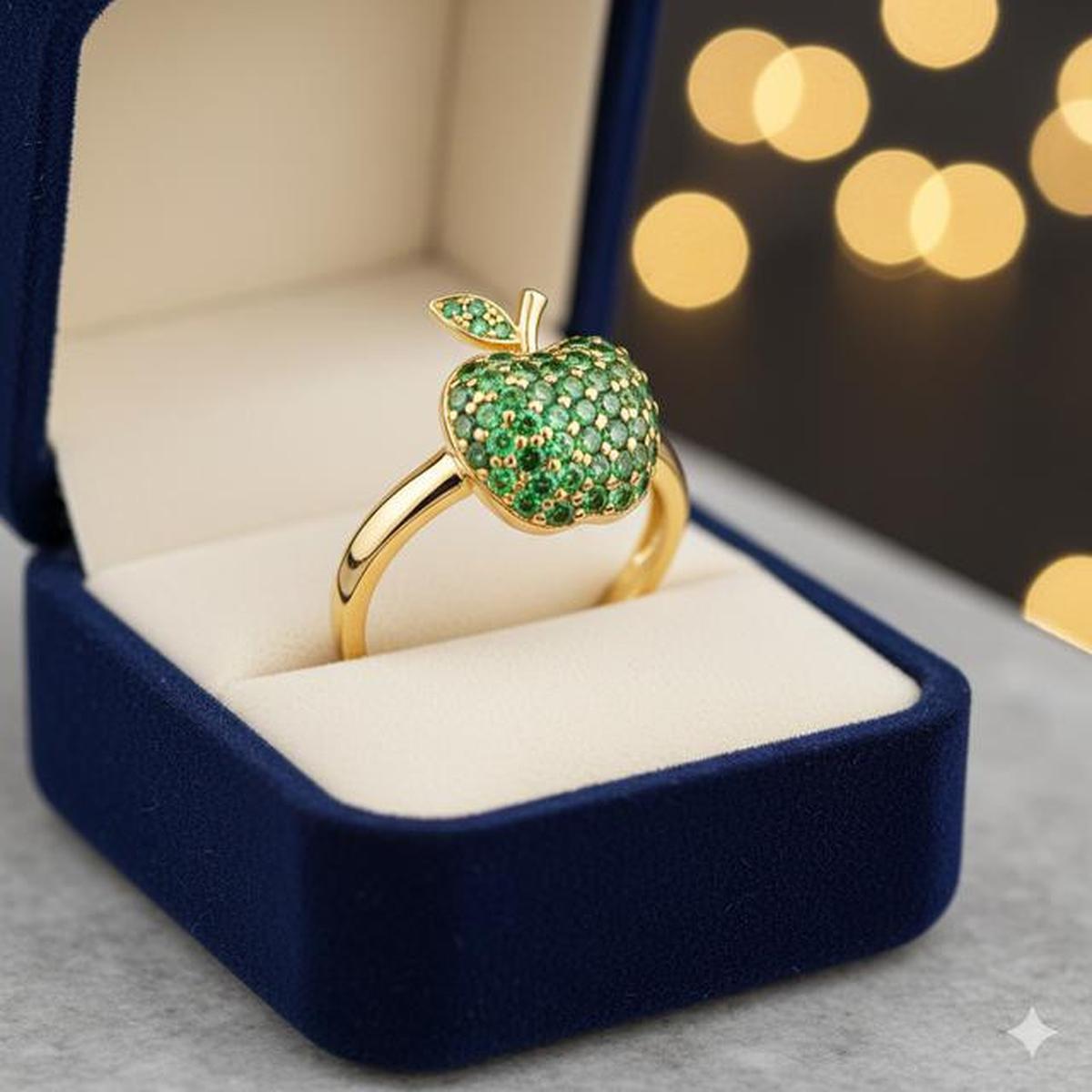 7 Model Cincin Emas Apel 2025, dari Simpel Elegan hingga Mewah