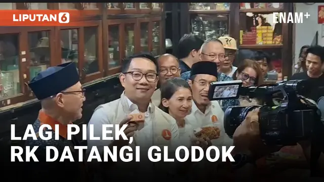 VIDEO: Ridwan Kamil Blusukan ke Glodok, Sempatkan Beli Obat Batuk dan Flu