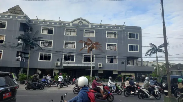 Ledakan di Medan