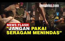 VIDEO: Dibentak-Bentak Polisi, Penjual Kopi Emosi Minta Aparat Tidak Semena-Mena