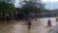 Banjir di Semarang (Liputan6.com/ Edhie Prayitno Ige)