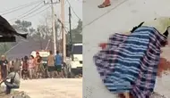 Perempuan di Lampung Tewas Tergeletak di Jalan, Polisi Kejar Eks Suami