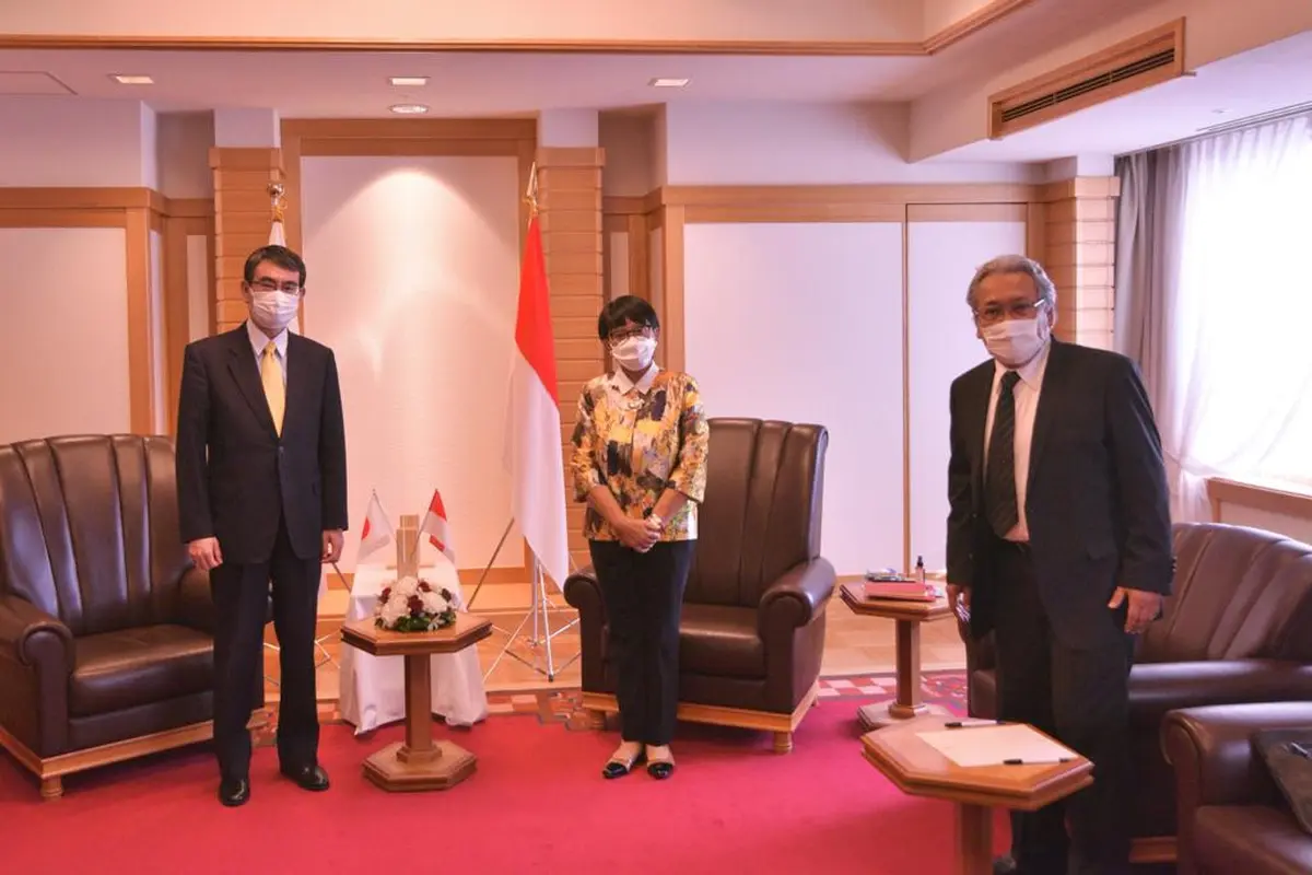 Menlu Retno menyepakati kerja sama di bidang kesehatan dalam kunjungannya ke Jepang.