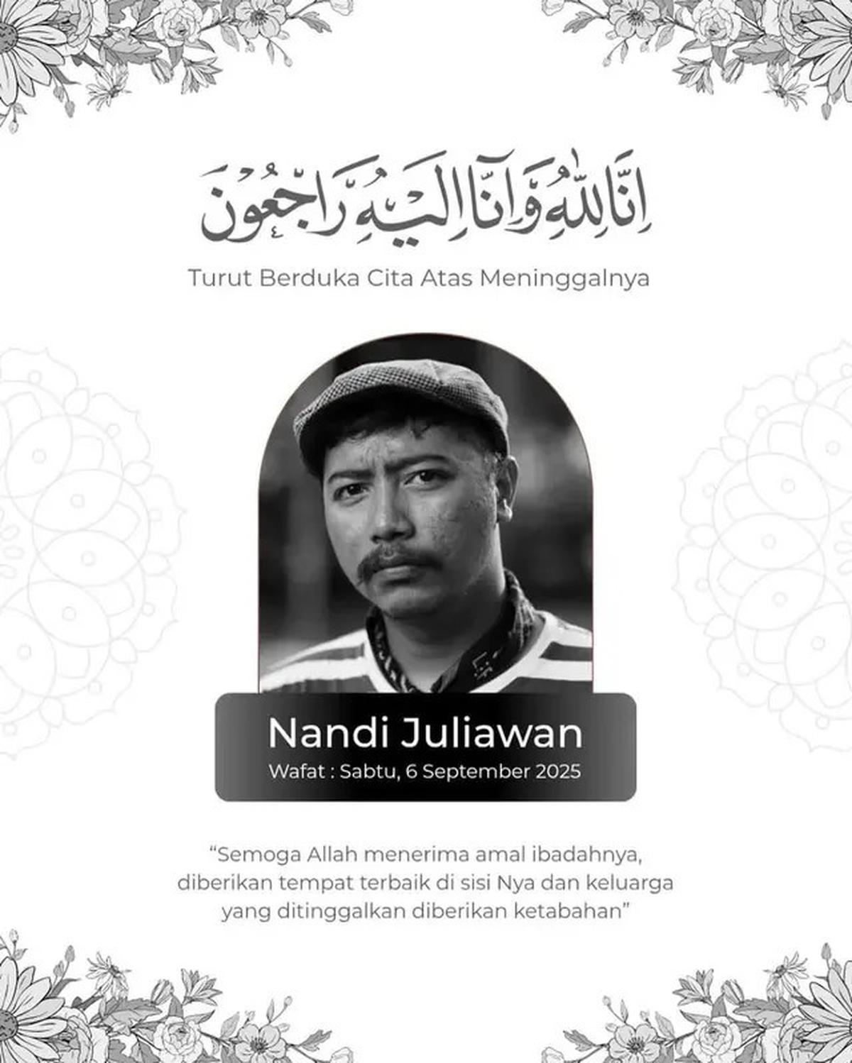 Sosok Nandi Juliawan Pemeran Encuy 'Preman Pensiun', Ditemukan Meninggal di Rumah