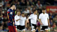 Messi 500 Gol, Barcelona Menyerah dari Valencia