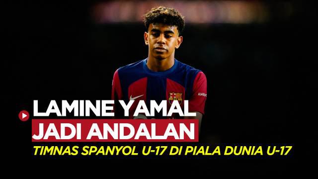 Berita video para pemain yang bisa menjadi andalan di Grup B Piala Dunia U-17 2023. Termasuk dua bintang milik Barcelona, Lamine Yamal dan Marc Guiu.