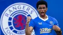 Amad Diallo. Sayap kanan Pantai Gading berusia 19 tahun ini dipinjamkan Manchester United ke Glasgow Rangers hingga akhir musim 2021/2022 pada 27 Januari 2022 lalu. Ia langsung mencetak 1 gol pada laga debutnya melawan Ross County, 29 Januari 2022, yang berkesudahan imbang 3-3. (thetimes.co.uk)