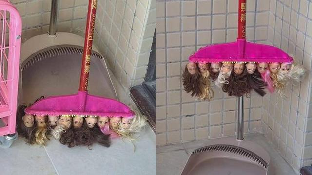 6 Potret Sapu dengan Bentuk Nyeleneh, Ada yang Terbuat dari Boneka