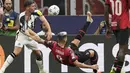 Bermain di San Siro, tuan rumah Milan tentu lebih diunggulkan di laga ini. (AP Photo/Antonio Calanni)
