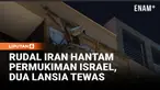 Serangan rudal Iran menghantam kawasan permukiman di Ramat Gan, Israel, menewaskan dua orang setelah bangunan apartemen mengalami kerusakan parah. Serangan juga merusak fasilitas lain di wilayah Israel tengah.
