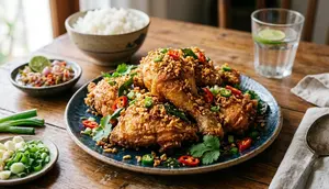 Resep Garlic and Salted Chicken yang Gurih Renyah