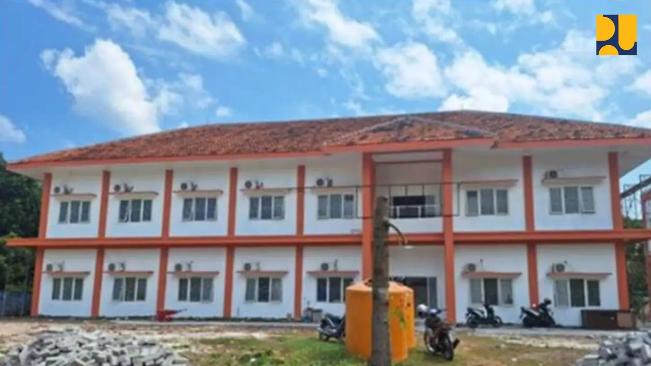 Kementerian Pekerjaan Umum (PU) terus membangun infrastruktur Sekolah Rakyat (SR). (Foto: Kementerian PU)