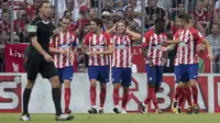 Audi Cup 2017: Sikat Napoli, Atletico Melaju ke Final