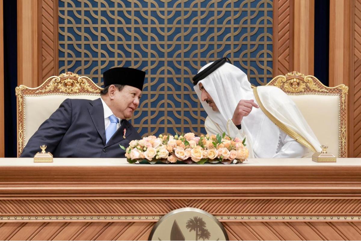 Indonesia dan Qatar Sepakati MoU Dialog Strategis, Disaksikan Langsung Prabowo dan Emir Sheikh Tamim