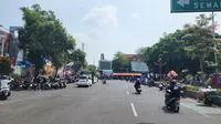 Demo Pati jilid II menjadi aksi serentak kirim surat ke KPK. Begini kondisi di sekitaran Posko massa. Foto dokumentasi Polisi