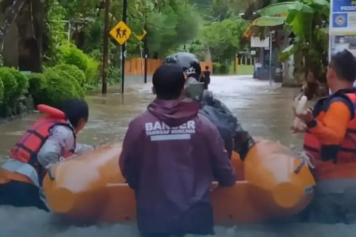 Banjir Kebumen. (Foto: liputan6.com/Polres Kebumen)