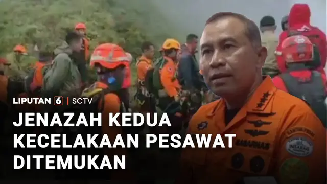 Jenazah Kedua Kecelakaan Pesawat Ditemukan