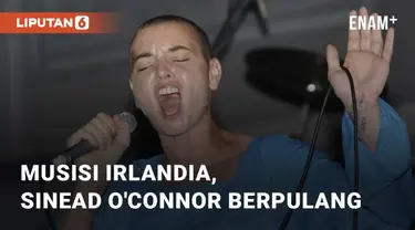 Kabar duka datang dari Irlandia, Sinead O'Connor meninggal dunia, Kamis (27/7/2023)