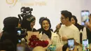 Tak hanya nyanyi bareng, Sintya Marisca dan Abidzar Al Ghifari tampil serasi yang makin membuat netizen gemas. [Dok/Kapanlagi/Bayu Herdianto].