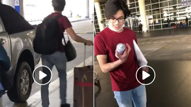 Cegah Virus Corona Baru, Ibu di Malaysia Semprot Anaknya dengan Desinfektan