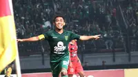Kapten Persebaya Surabaya, Rendi Irwan. (Liputan6.com/Dimas Angga P)