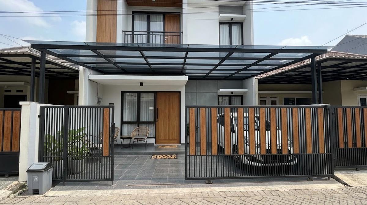 9 Model Carport untuk Rumah Lebar 5 Meter, Minimalis Tanpa Terlihat Sempit