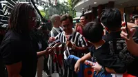 Juventus menyelenggarakan Juventus Village di Jakarta yang berlangsung pada 27-29 Januari 2023. Klub Italia itu turut mendatangkan legenda, Edgar Davids. (Ikhwan Yanuar Harun/Bola.com)