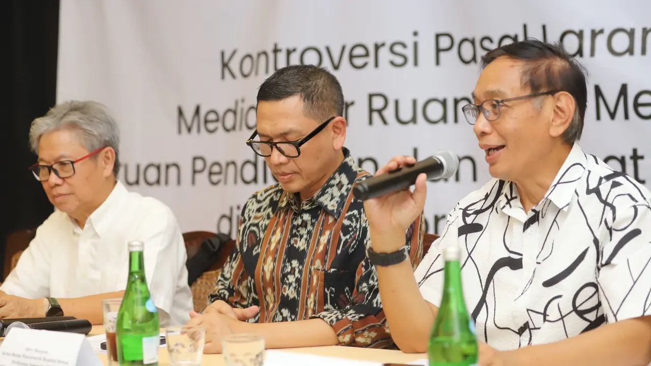 Diskusi mengenai Kontroversi Pasal Larangan Media Luar Ruang 500 Meter dari satuan pendidikan dan tempat bermain anak di PP nomor 28 Tahun 2024, di Restoran Tjikini Lima, Menteng, Jakarta, Rabu 28 Agustus 2024 (Istimewa)