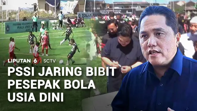 PSSI Jaring Bibit Pesepak Bola Usia Dini