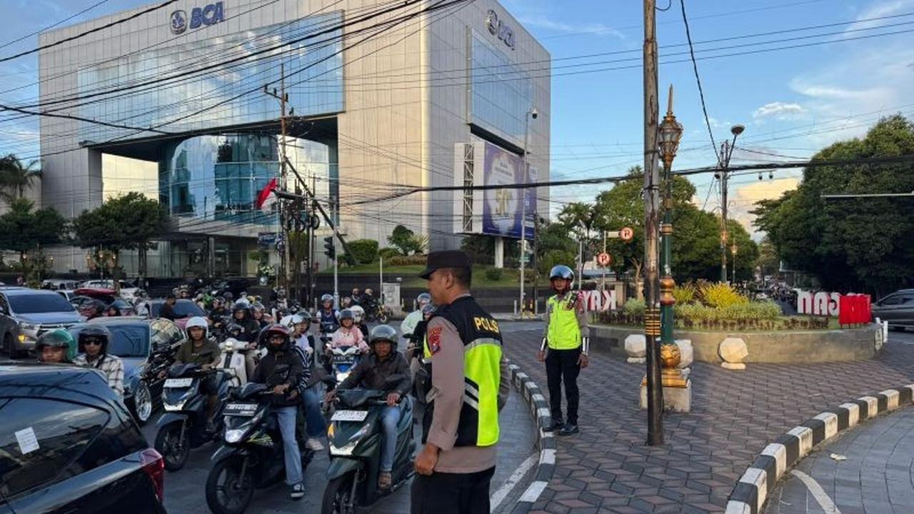 Polresta Malang Siagakan 500 Personel, Antisipasi Macet dan Jaga Keamanan Libur Panjang