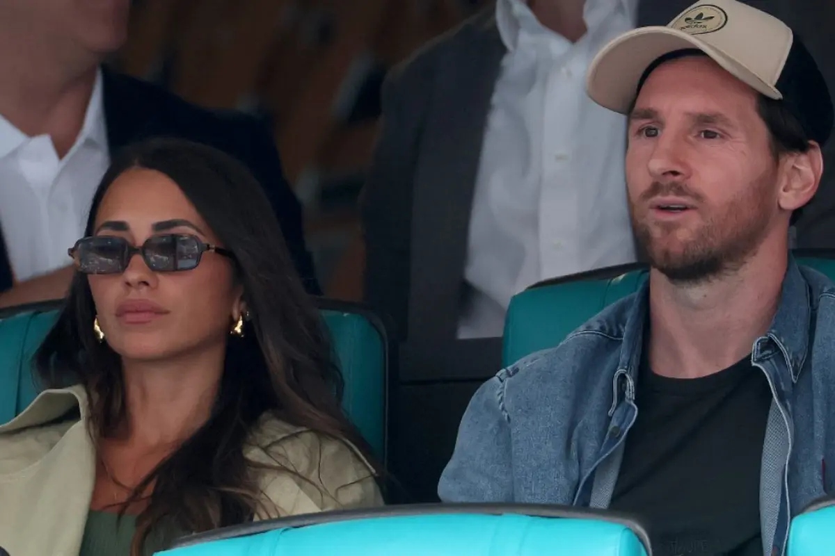 Antonela Roccuzzo dan Lionel Messi