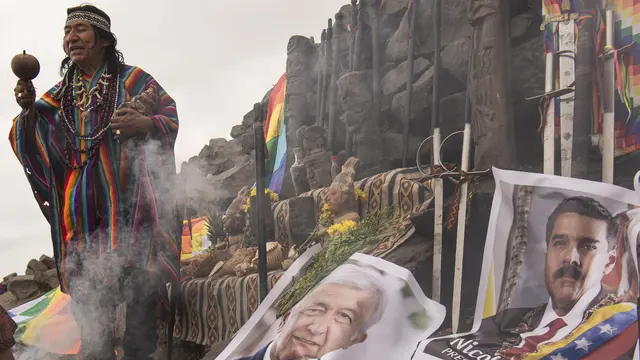 Ritual Dukun Peru Jelang Tahun Baru
