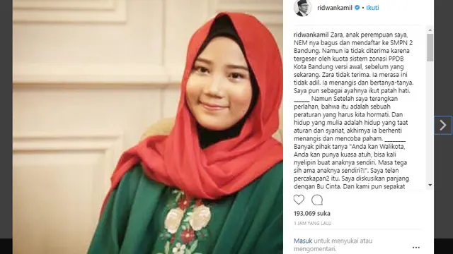 Kegundahan Ridwan Kamil Dijawab Warganet