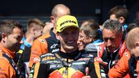Pembalap Moto2 dari tim Ajo KTM, Brad Binder impikan naik motor MotoGP (AFP)