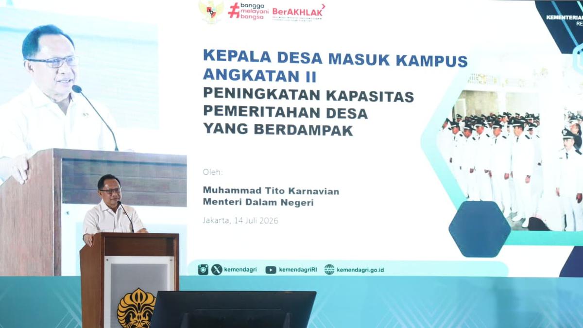 434 Kepala Desa Ikut Program Masuk Kampus, Ini Tujuan Mendagri