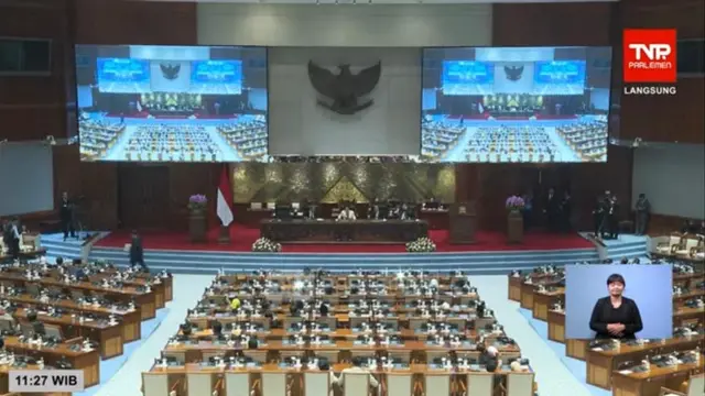 Rapat Paripurna ke-17 Masa Persidangan IV Tahun Sidang 2025–2026.