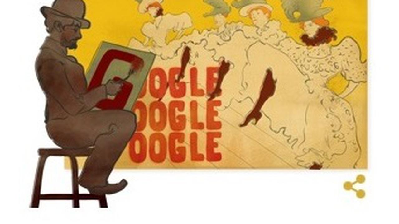 Google Doodle: Lukisan Langka dari Henri de Toulouse-Lautrec