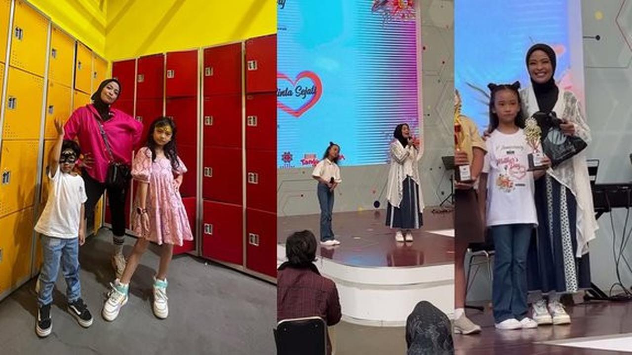 Aksi Kocak Tantri Kotak Ikut Lomba Nyanyi di Tempat Les Vokal Anaknya, Gagal Dapat Juara 1