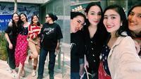 Keseruan Reuni Eks Girlband BLINK (Sumber: Instagram/agthpricilla, ifyalyssa)