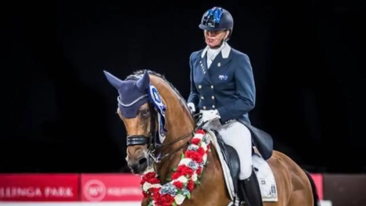 Mary Hanna, atlet berkuda berusia 66 tahun yang mengikuti Olimpiade Tokyo 2020