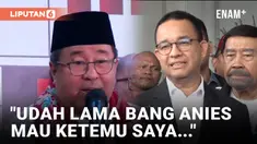 Rano Karno Beberkan Isi Pertemuan dengan Anies Baswedan