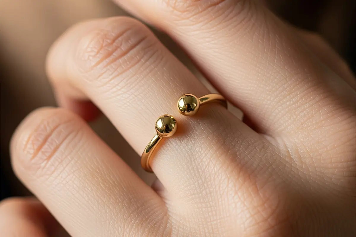 Cincin Emas Model Boba